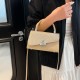 Wholesale niche heart-shaped lock hand-held small square bags for women, 2025 summer new light luxury single-shoulder bags for commuting crossbody bags Wholesale niche heart-shaped lock hand-held small square bags for women, 2025 summer new light luxury single-shoulder bags for commuting crossbody bags