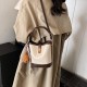 Trendy and fashionable bucket bag, a new cross-border and stylish solid-color handbag for women in autumn and winter, with a high-quality single-shoulder crossbody bag Trendy and fashionable bucket bag, a new cross-border and stylish solid-color handbag for women in autumn and winter, with a high-quality single-shoulder crossbody bag