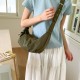 Wholesale fashionable and simple hand-held dumpling bags, women's bags, 2025 summer new large-capacity single-shoulder bags, and trendy crossbody bags Wholesale fashionable and simple hand-held dumpling bags, women's bags, 2025 summer new large-capacity single-shoulder bags, and trendy crossbody bags