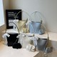 Wholesale Korean version niche silk scarves, hand-held bucket bags, women's bags, 2025 summer new light luxury single-shoulder underarm bags, crossbody bags