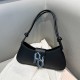 bags Cross-border quality women's bags 2023 Summer New solid color PU underarm bags, stylish commuting hand-held bags bags Cross-border quality women's bags 2023 Summer New solid color PU underarm bags, stylish commuting hand-held bags