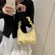 Wholesale high-end pleated hand-held dumpling bags for women, 2025 summer new styles, simple and versatile single-shoulder bags, trendy crossbody bags Wholesale high-end pleated hand-held dumpling bags for women, 2025 summer new styles, simple and versatile single-shoulder bags, trendy crossbody bags