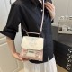 Wholesale trendy and cute hand-held small square women's bags, 2025 summer new style patchwork and color-blocking single-shoulder bags, commuting backpacks Wholesale trendy and cute hand-held small square women's bags, 2025 summer new style patchwork and color-blocking single-shoulder bags, commuting backpacks