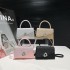 Wholesale niche heart-shaped lock hand-held small square bags for women, 2025 summer new light luxury single-shoulder bags for commuting crossbody bags