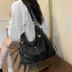 Large-capacity handbag for women, 2024 new autumn and winter high-end, niche commuting single-shoulder bag, multi-functional backpack