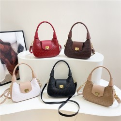 New cross-border casual women's bags for Spring/Summer 2025: Fashionable and trendy woven underarm bags, stylish single-shoulder crossbody bags