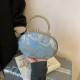 Wholesale new Chinese-style hand-held small handbags for women in spring 2025, peony embroidered single-shoulder bags and trendy crossbody bags