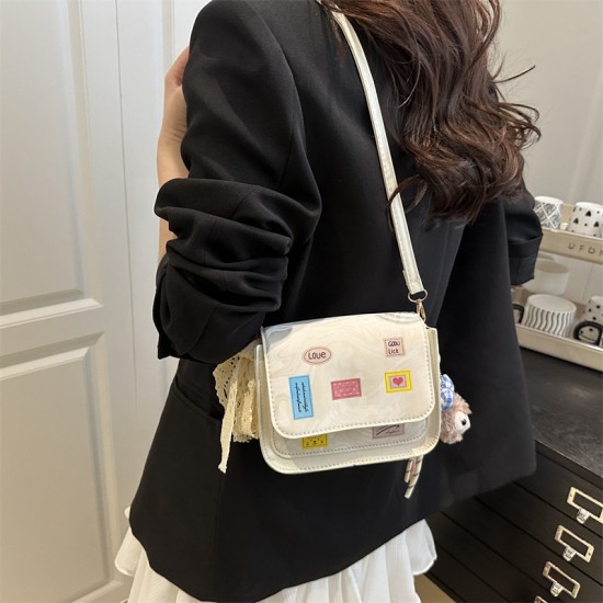 Wholesale Korean-style artistic and simple small square women's bags, 2025 summer new niche light luxury single-shoulder bags, and commuting crossbody bags Wholesale Korean-style artistic and simple small square women's bags, 2025 summer new niche light luxury single-shoulder bags, and commuting crossbody bags