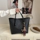Wholesale of Korean-style letter-printed tote handbags, women's bags, 2025 Spring new retro single-shoulder bags, and light luxury underarm bags Wholesale of Korean-style letter-printed tote handbags, women's bags, 2025 Spring new retro single-shoulder bags, and light luxury underarm bags