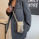 Sweet style Japanese and South Korean travel mobile phone bag 2024 Summer new fringed crossbody bag straw woven cross-border women's bag wholesale Sweet style Japanese and South Korean travel mobile phone bag 2024 Summer new fringed crossbody bag straw woven cross-border women's bag wholesale