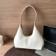 The 2023 autumn and winter new fashion and simple underarm bag is a popular solid-color PU single-shoulder bag that is stylish and versatile for commuting