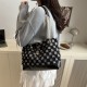 Wholesale cross-border checkered hand-held tote bags for women in the summer of 2025, niche large-capacity single-shoulder bags and trendy underarm bags Wholesale cross-border checkered hand-held tote bags for women in the summer of 2025, niche large-capacity single-shoulder bags and trendy underarm bags