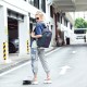 Cross-border new diamond-shaped backpacks, luminous laser personalized backpacks, geometric folding backpacks, Guangzhou creative bag distribution Cross-border new diamond-shaped backpacks, luminous laser personalized backpacks, geometric folding backpacks, Guangzhou creative bag distribution