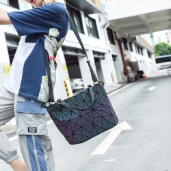 Cross-border bags 2024 new style handbags, European and American fashion diamond-shaped women's single-shoulder crossbody bags, bucket tote bags for women