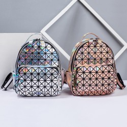 2021 new style backpack for women, reflective laser bag, Korean version, personalized backpack, Guangzhou women's bag, cross-border bag