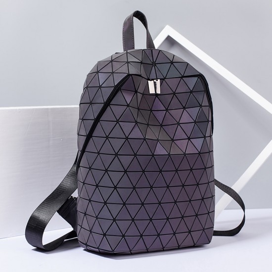 Cross-border new diamond-shaped backpacks, luminous laser personalized backpacks, geometric folding backpacks, Guangzhou creative bag distribution Cross-border new diamond-shaped backpacks, luminous laser personalized backpacks, geometric folding backpacks, Guangzhou creative bag distribution