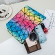 Cross-border bags for women 2021 new style chain crossbody bag, fashionable and trendy single-shoulder bag, laser chain rainbow bag customization Cross-border bags for women 2021 new style chain crossbody bag, fashionable and trendy single-shoulder bag, laser chain rainbow bag customization