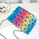 Cross-border bags for women 2021 new style chain crossbody bag, fashionable and trendy single-shoulder bag, laser chain rainbow bag customization Cross-border bags for women 2021 new style chain crossbody bag, fashionable and trendy single-shoulder bag, laser chain rainbow bag customization