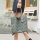 2022 new matte handbag with the same base and color, versatile diamond-shaped single-shoulder women's bag, fashionable large-capacity tote bag 2022 new matte handbag with the same base and color, versatile diamond-shaped single-shoulder women's bag, fashionable large-capacity tote bag