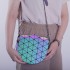 The 2022 new summer retro semi-circular diamond-shaped saddle bag for women is a unique and trendy geometric single-shoulder crossbody bag