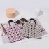 2024 new six-check diamond bag, fashionable geometric hand-held coin purse, versatile and trendy mini handbag, factory wholesale
