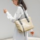The 2024 summer new collection of "Bao Bao Women" is a niche, versatile and simple single-shoulder bag with a diamond-shaped reverse sticker tote bag The 2024 summer new collection of "Bao Bao Women" is a niche, versatile and simple single-shoulder bag with a diamond-shaped reverse sticker tote bag