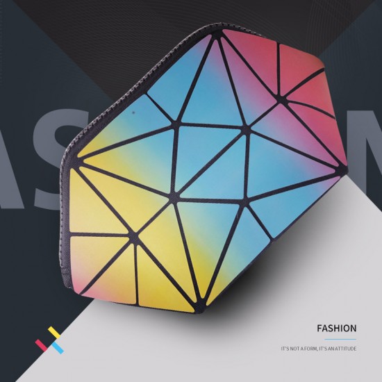 2021 New Summer pu mouth red envelope Portable gradient color rainbow bag Desktop Small cosmetic bag Data Cable storage bag 2021 New Summer pu mouth red envelope Portable gradient color rainbow bag Desktop Small cosmetic bag Data Cable storage bag