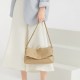 Fashionable and niche women's 2022 summer diamond-shaped chain underarm women's bag with pleated Korean style single-shoulder crossbody bag Fashionable and niche women's 2022 summer diamond-shaped chain underarm women's bag with pleated Korean style single-shoulder crossbody bag