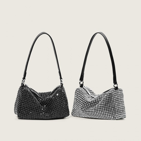 Niche King Water Diamond Bag 2023 New Fashion Full Diamond Bag, underarm bag, Hand chain small square bag in stock Niche King Water Diamond Bag 2023 New Fashion Full Diamond Bag, underarm bag, Hand chain small square bag in stock
