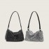 Niche King Water Diamond Bag 2023 New Fashion Full Diamond Bag, underarm bag, Hand chain small square bag in stock
