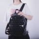 The 2024 new Japanese geometric bag, the same PU patent leather backpack for a lifetime, a couple's diamond-shaped backpack for both men and women The 2024 new Japanese geometric bag, the same PU patent leather backpack for a lifetime, a couple's diamond-shaped backpack for both men and women