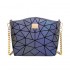 2022 new trendy geometric diamond-shaped crossbody bag for women, personalized and trendy, internet-famous reflective single-shoulder bag customization