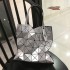 2025 new Japanese diamond-patterned tote bag, large-capacity commuting single-shoulder bag, lightweight and minimalist women's bag, handbag