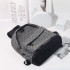 Japanese silicone backpacks, niche commuting, large-capacity student backpacks, matte, unisex diamond-shaped travel schoolbags
