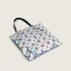 Japanese laser geometric diamond-shaped bag, colorful matte checkered children's bag, large-capacity single-shoulder bag, fashionable commuting handbag Japanese laser geometric diamond-shaped bag, colorful matte checkered children's bag, large-capacity single-shoulder bag, fashionable commuting handbag
