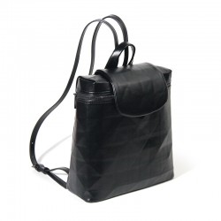 Niche high-end backpack, women's large-capacity soft leather backpack, versatile travel bag, casual and simple diamond-shaped hand-carried schoolbag