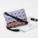 2024 new two-tone double-sided kangaroo bag, two-tone geometric diamond-shaped hand-held women's bag, Lifetime folding single-shoulder crossbody bag 2024 new two-tone double-sided kangaroo bag, two-tone geometric diamond-shaped hand-held women's bag, Lifetime folding single-shoulder crossbody bag