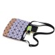 2024 new two-tone double-sided kangaroo bag, two-tone geometric diamond-shaped hand-held women's bag, Lifetime folding single-shoulder crossbody bag 2024 new two-tone double-sided kangaroo bag, two-tone geometric diamond-shaped hand-held women's bag, Lifetime folding single-shoulder crossbody bag