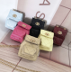 Chanel-style chain-strap mini bag with diamond quilting Creative mini accessory pouch Small backpack Headphone organizer Coin purse